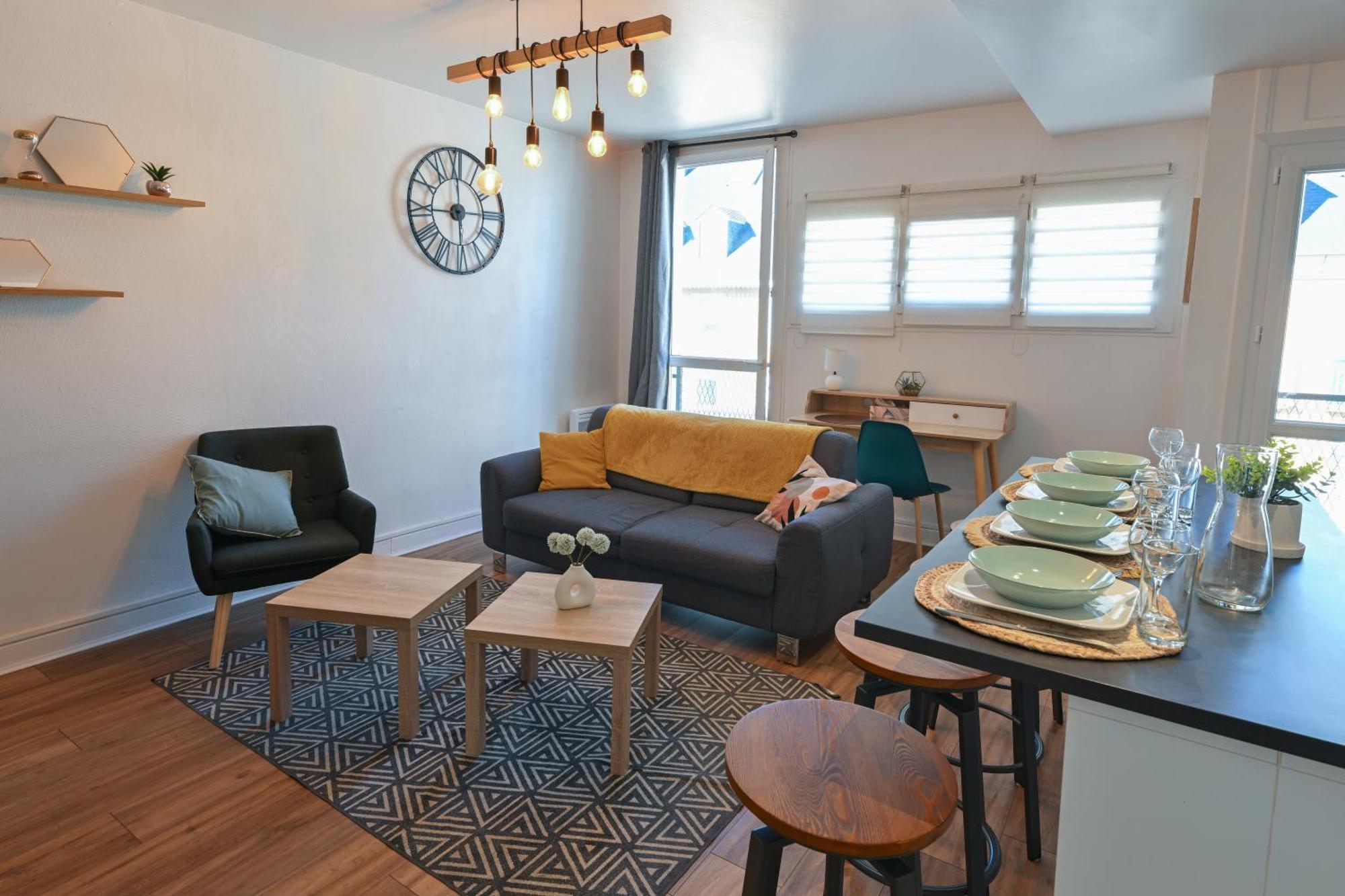 Grand Appartement Avec Balcon Hyper - Centre 塔布 外观 照片